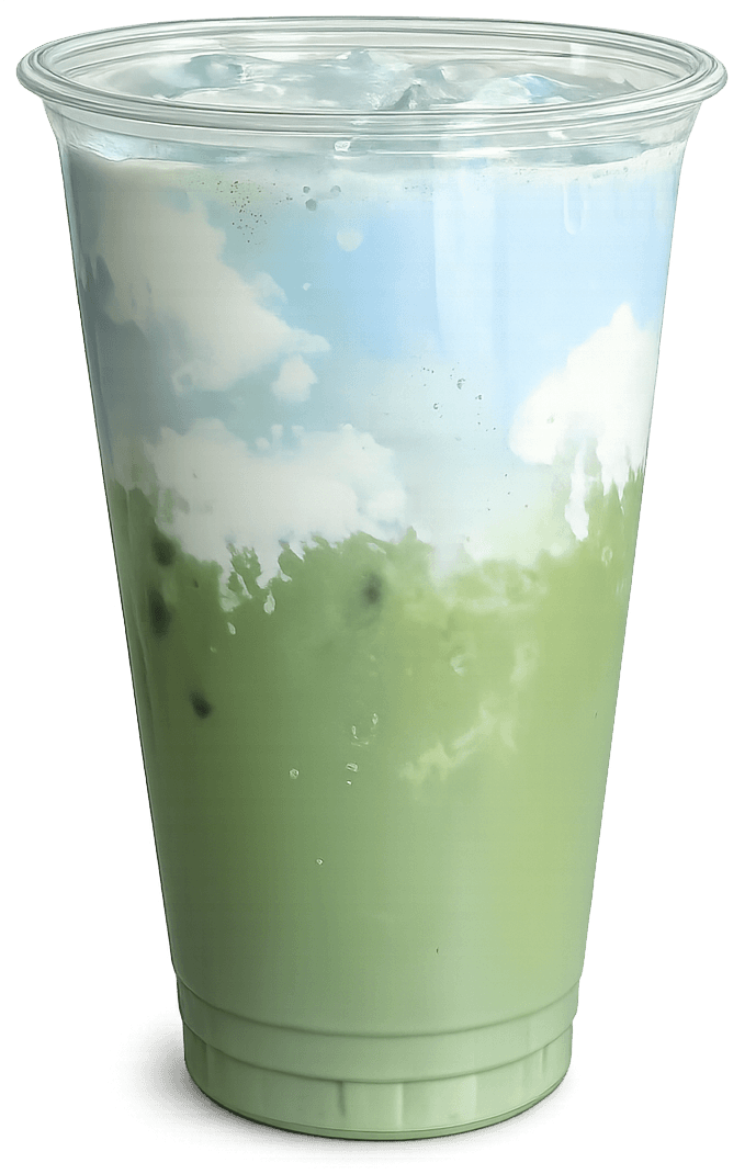 Earth Day Matcha Latte