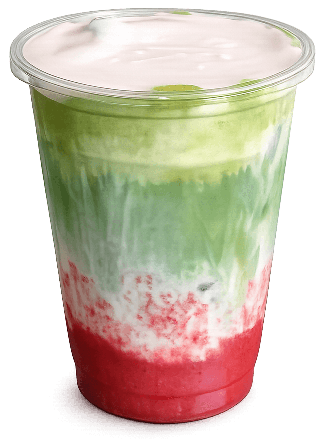 Strawberry Matcha Latte