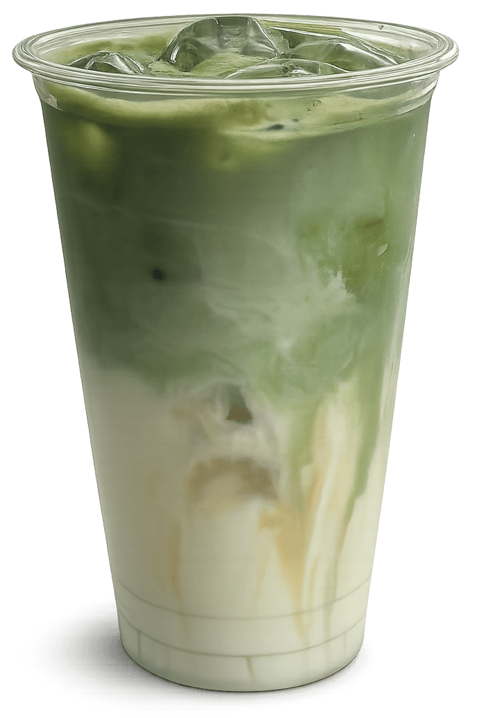 White Chocolate Matcha Latte